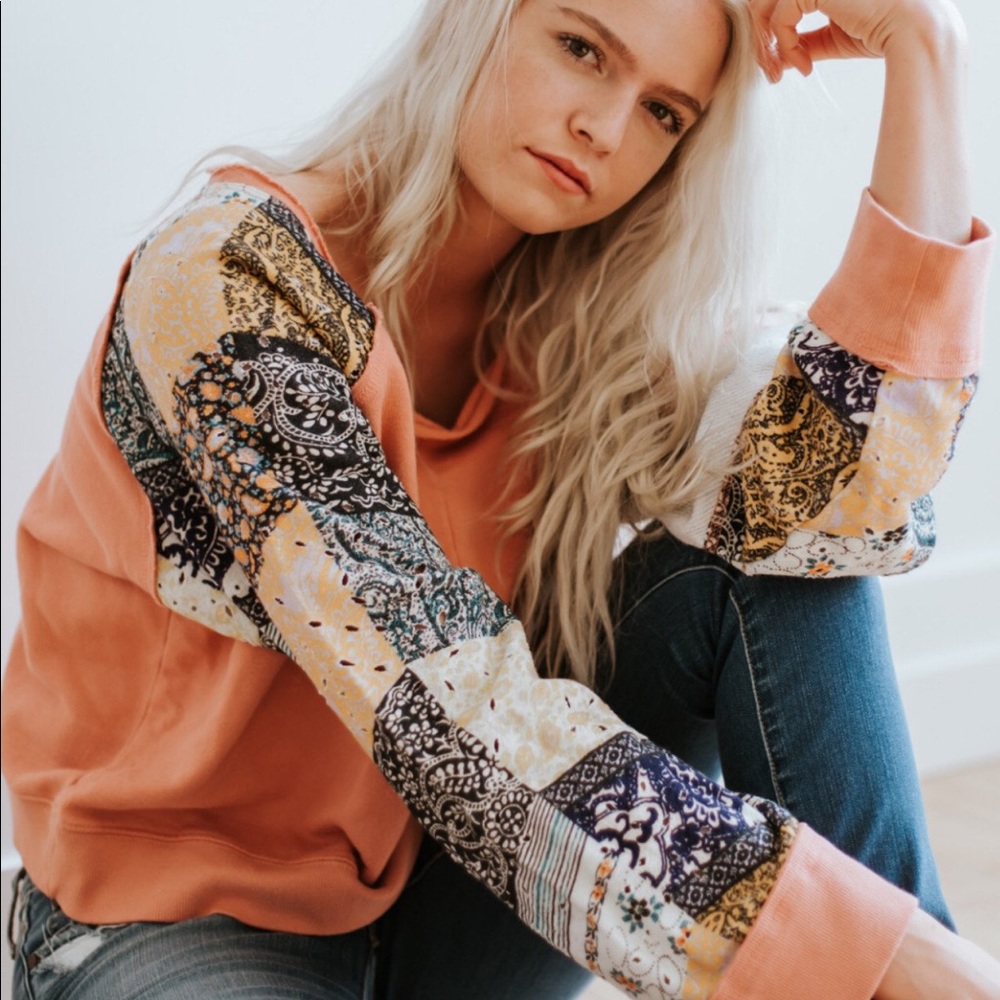 FREE PEOPLE SUNS OUT SWEATER